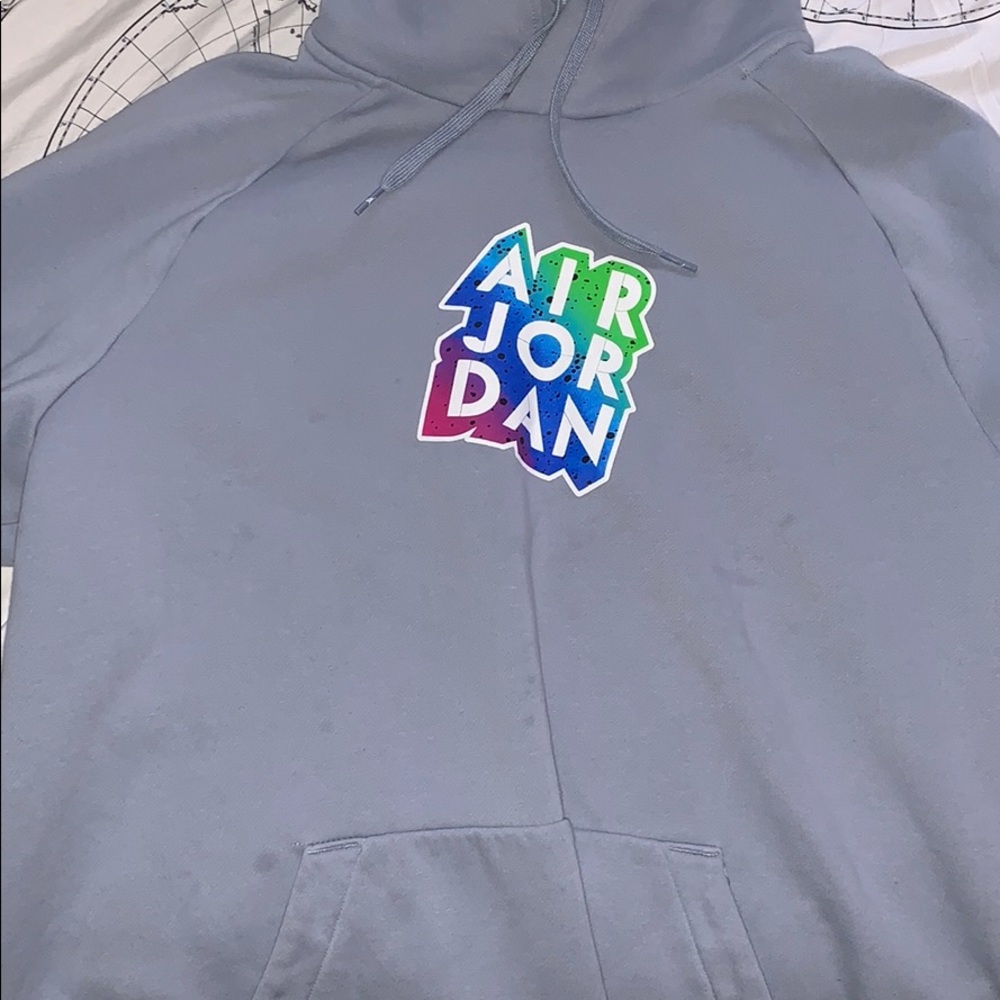 Air jordan hoodie pullover, worn twice